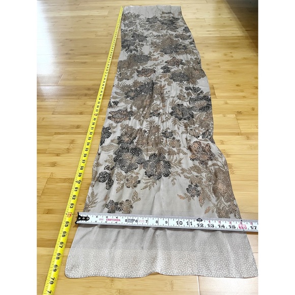 Long Silk Scarf - Picture 5 of 5